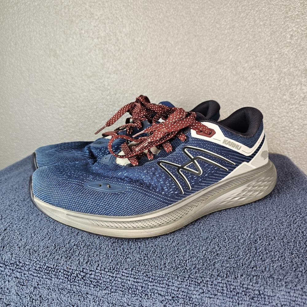 Karhu Synchron 2.0 HiVo Running Shoes Mens 10.5 Blue F103802 Athletic Sneakers